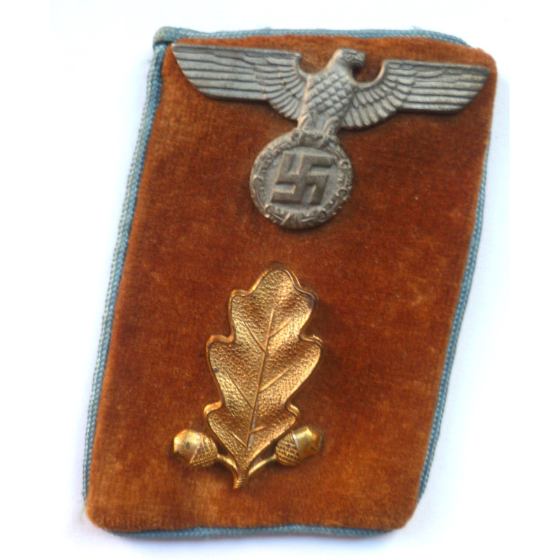 WW2 German NSDAP Ortsgruppenleiter Abschnittsleiter Collar Tab  - German Third Reich