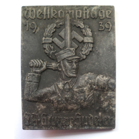 WW2 German  Competition days SA Group Sudetenland 1939  Tinnie - German Third Reich