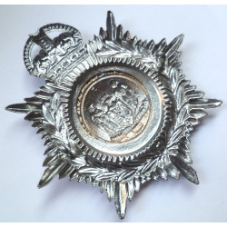 South-End-On-Sea Constabulary Helmet Plate - King's Crown - British Police Insignia