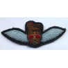 Army Glider/Pilot Bullion Dress Badge - Queen's Crown - British Military Insignia