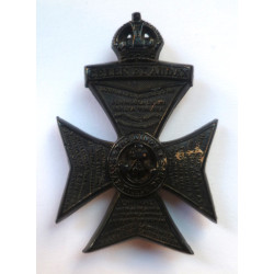 WW2 The Royal Rifle Corps Plastic Economy Badge - British Military Insignia