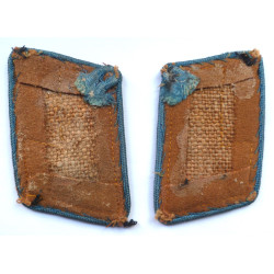 WW2 German NSDAP Orstgruppe Level Cell-Leader Collar Tabs - German Third Reich