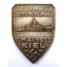 WW2 German S.A Gruppe Nordmark Rally In Kiel Badge Tinnie - German Third Reich