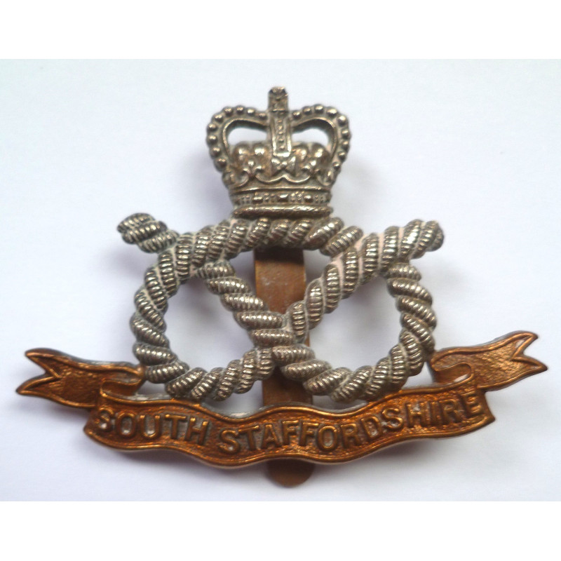 South Staffordshire Regiment Cap Badge - British Military Insignia