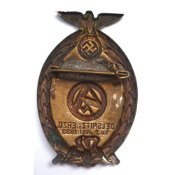 WW2 German SA Sportfest d Standarte 183 Oelsnitz 1933 Tinnie - German Third Reich