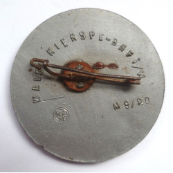 WW2 German SA Gruppe Kurpfalz Wettkämpftage 1939 Tinnie - German Third Reich