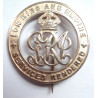 WW1 Silver War Badge No 446535  - Royal Artillery - British Military Insignia