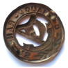 Connaught Rangers Helmet Plate Center - British Military Insignia