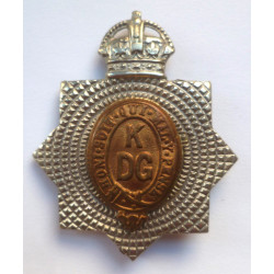 WW2 1st King's Dragoon Guards Cap Badge