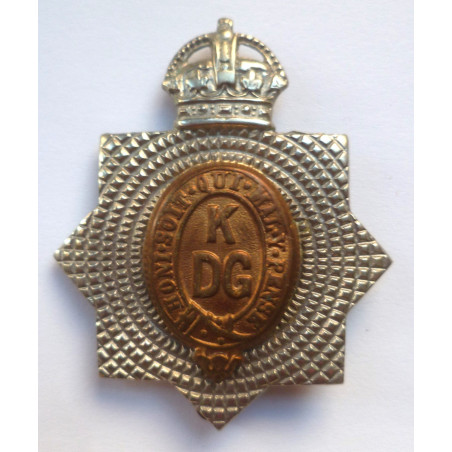 WW2 1st King's Dragoon Guards Cap Badge
