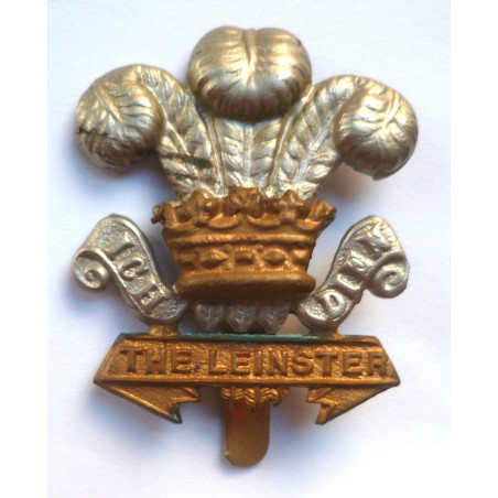 WW1 The Leinster Regiment Cap Badge - British Military Insignia