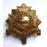 WW1 Bedfordshire Regiment All Brass Economy Cap Badge - British Military Insignia