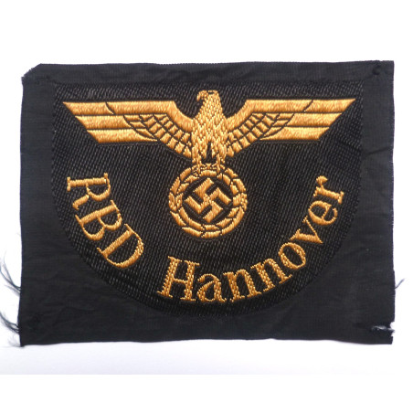 WW2 German RDB Hannover Reichsbahn Insignia - German Third Reich