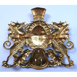 City Of London Police Helmet Plate "C" Division - British Police Insignia