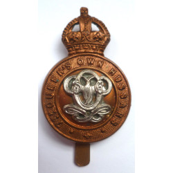 The Queen's Own Hussars Cap Badge - British Military Insignia