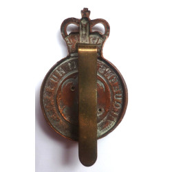 7th The Queen's Own Hussars Cap Badge - Queen's Crown - British Military Hat Insignia