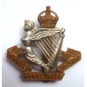 8th King's Royal Irish Hussars Cap Badge - King's Crown - British Military Insignia