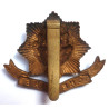 WW1 Cheshire Regiment All Brass Economy Cap Badge - British Military Insignia
