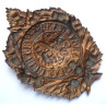WW1 Argyll & Sutherland All Brass Economy Cap/Glengarry Badge - British Military Insignia