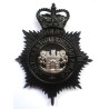 Northampton Borough Police Night Duty Helmet Plate - Queen's Crown - British Police Insignia