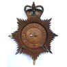 Northampton Borough Police Night Duty Helmet Plate - Queen's Crown - British Police Insignia