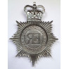 West Yorkshire Helmet Plate - Queen's Crown - British Police Insignia