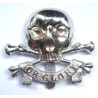 17th/21st Lancers Staybrite Cap Badge - British Military Insignia