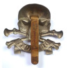 WW2 17th/21st Lancers Cap Badge - British Military Insignia