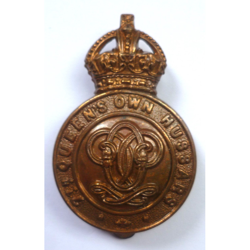 7th Hussars (1916) Cap Badge - British Military Insignia