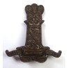 WW2 11th Hussars (Prince Albert's Own) Regiment Officers Bronze Cap Badge - British Military Insignia