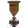 French Republic : Croix de Guerre 1914-18 Medal With Bronze Star - World War One