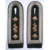 WW2 German M36 Medic NCO Oberfeldwebel Epaulettes Shoulder boards - German Third Reich