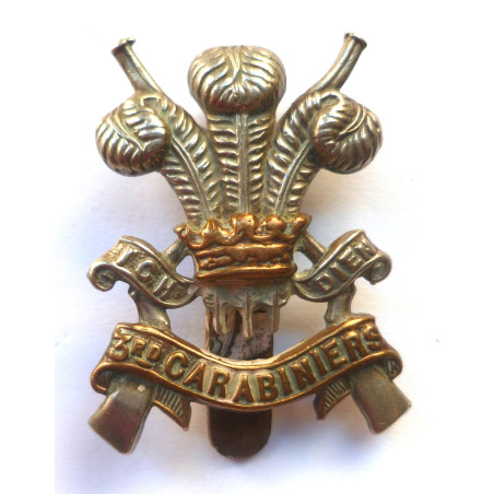 3rd Carabiniers Cap Badge  - British Military Insignia