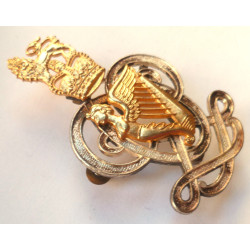 Queen's Royal Hussars Officer's Pouch Badge - British Military Insignia