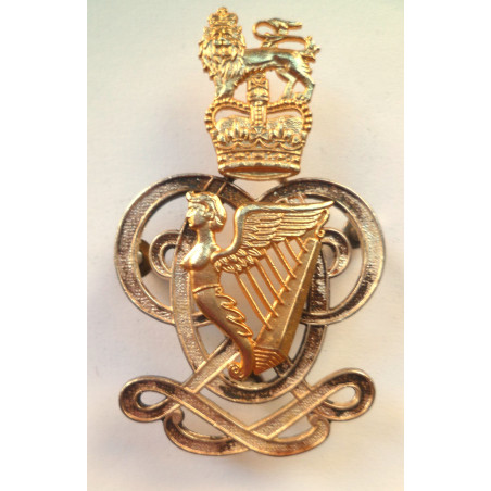 Queen's Royal Hussars Officer's Pouch Badge - British Military Insignia