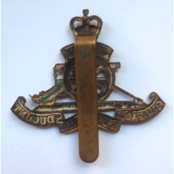 Royal Artillery Beret/Cap Badge- Queen's Crown - British Army Insignia