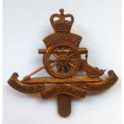Royal Artillery Beret/Cap Badge- Queen's Crown - British Army Insignia