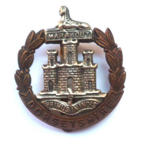 WW2 Dorsetshire Regiment Cap Badge - British Army Insignia