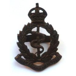 Royal Army Medical Officers Bronze Cap Badge - British Army Insignia