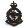 Royal Army Medical Officers Bronze Cap Badge - British Army Insignia