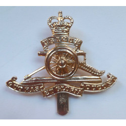 Royal Artillery Staybrite Cap Badge - British Army Insignia