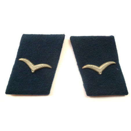 Pair of German Luftwaffe Medical Enlisted Mans Tunic Collar Tabs - German Third Reich