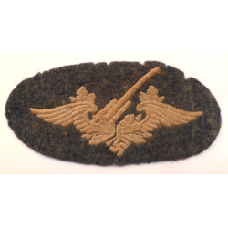 German Luftwaffe 'Flak-Artillerie' Staff Trade Patch - German Third Reich