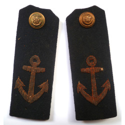 Pair Imperial Japanese Navy Cadet Epaulettes/Shoulder Boards