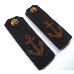 Pair Imperial Japanese Navy Cadet Epaulettes/Shoulder Boards