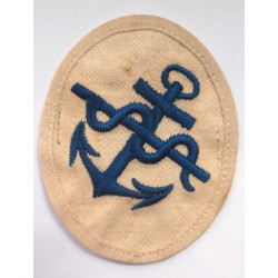 Kriegsmarine Medical NCO's Trade Patch For Summer Uniforms - German Third Reich