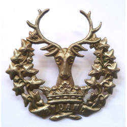 Gordon Highlanders Glengarry/Cap Badge - British Army Insignia