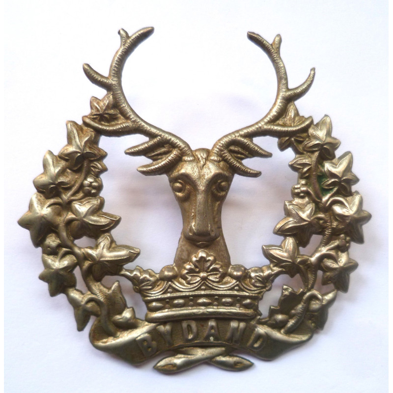 Gordon Highlanders Glengarry/Cap Badge - British Army Insignia