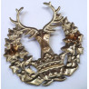 Gordon Highlanders Glengarry/Cap Badge - British Army Insignia
