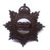 Royal Army Service Corps Bronze Officers EDVIII Cap Badge - British Army Insignia